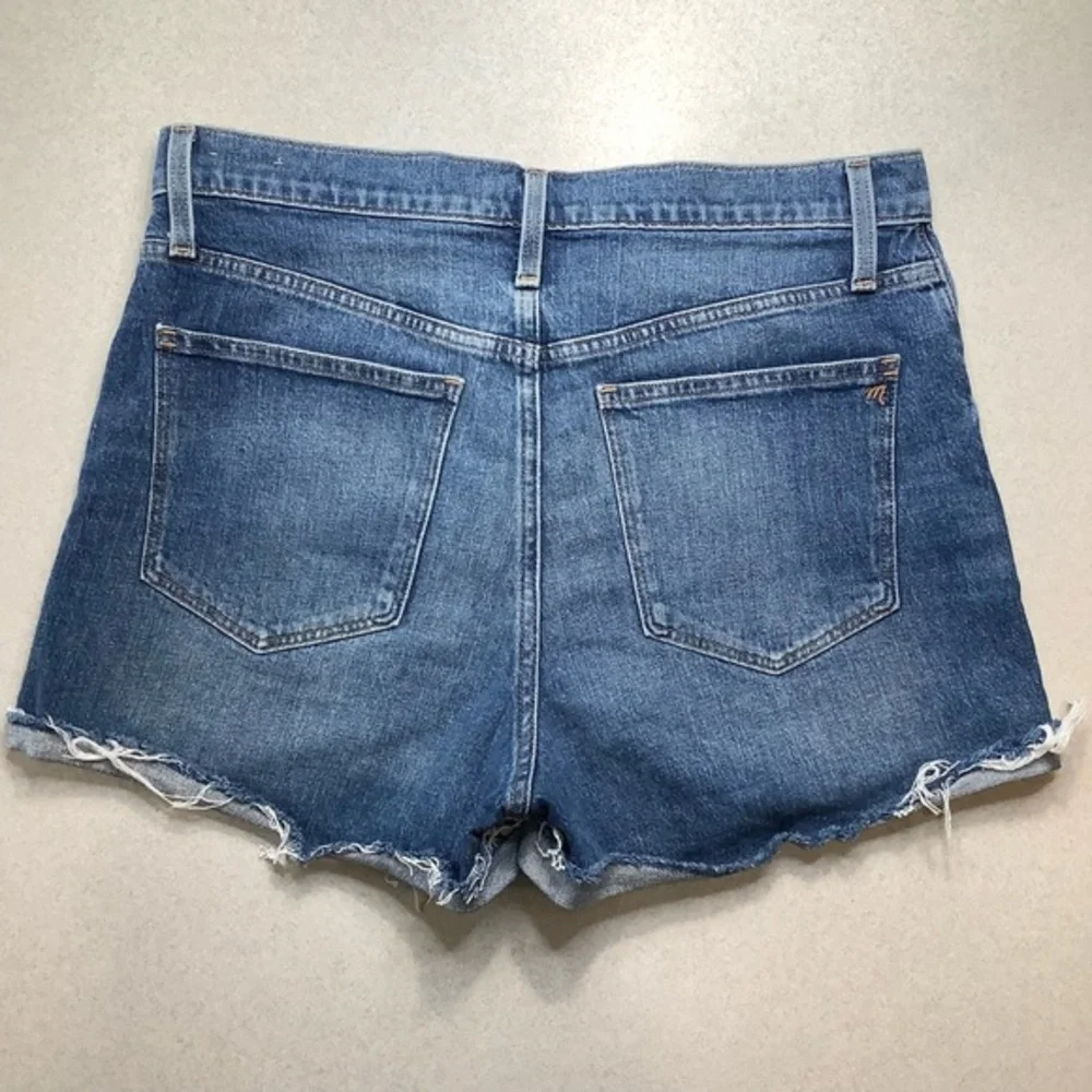 Madewell‎ Denim High Rise Shorts 29 Button Front Burke